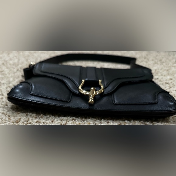 Kate Spade Black Shoulder Bag with Gold Accent - Picture 5 of 7